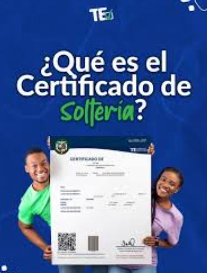 Cómo sacar el certificado de soltería