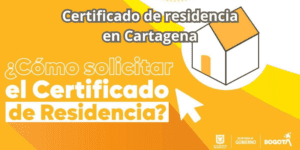 Certificado de residencia en Cartagena