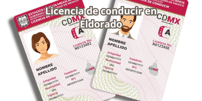 Licencia de conducir en Eldorado
