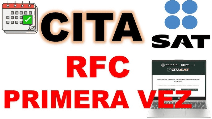 Sacar cita para RFC por primera vez