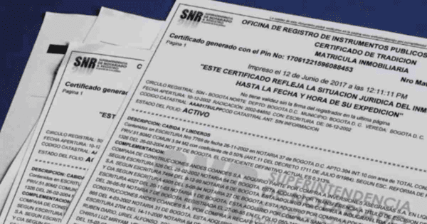 Cómo puedo sacar el certificado de tradición y libertad