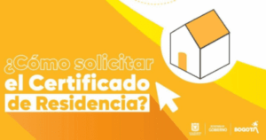 Certificado de residencia en Bogotá