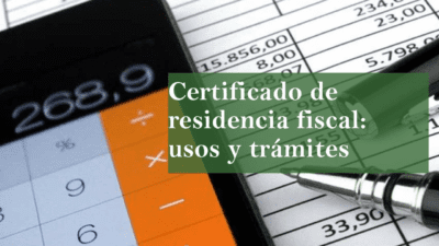 Certificado de residencia fiscal