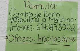 Permuta para cambio de turno