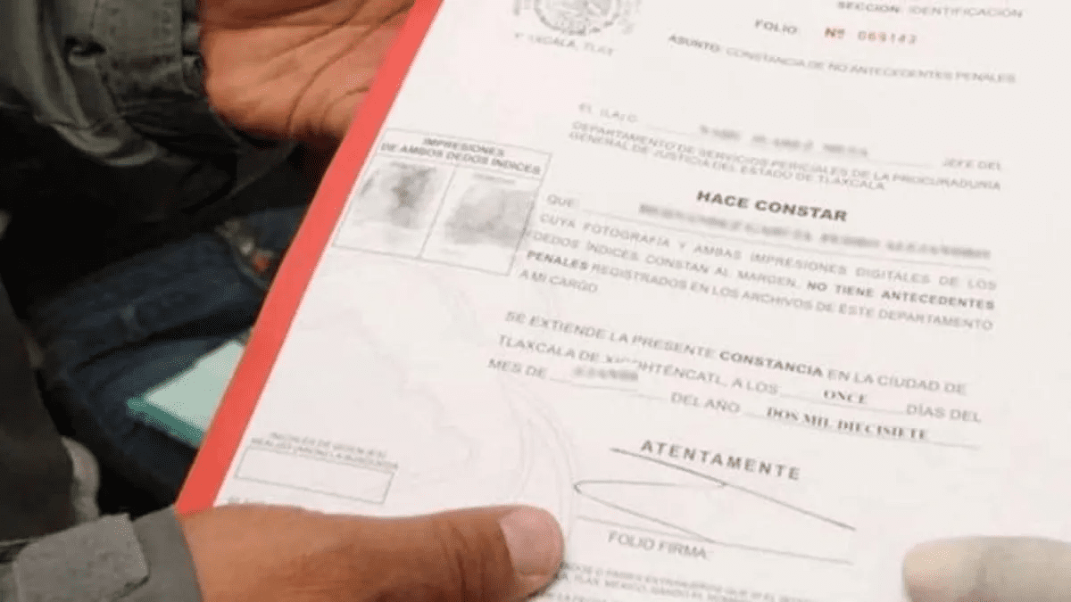 Dónde sacar antecedentes no penales en Culiacán