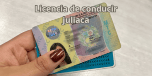 Licencia de conducir en Juliaca