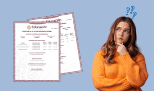 Constancia de situación profesional SEP