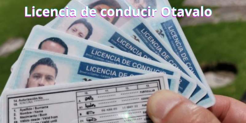 Licencia de conducir Otavalo