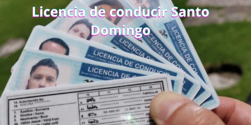 Licencia de conducir Santo Domingo