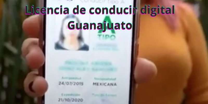 Licencia de conducir digital Guanajuato
