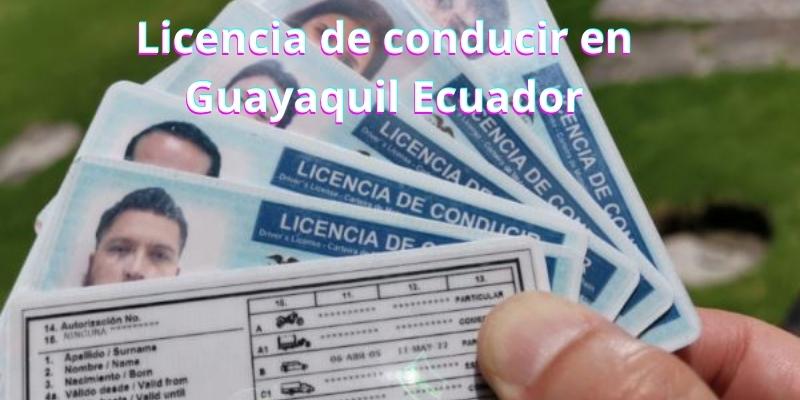Licencia de conducir en Guayaquil Ecuador