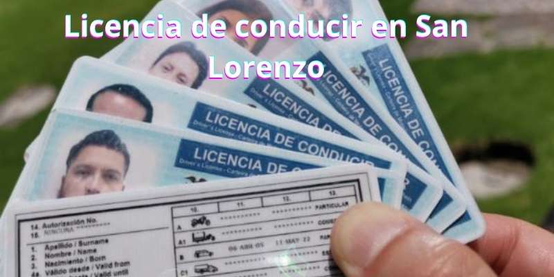Licencia de conducir en San Lorenzo