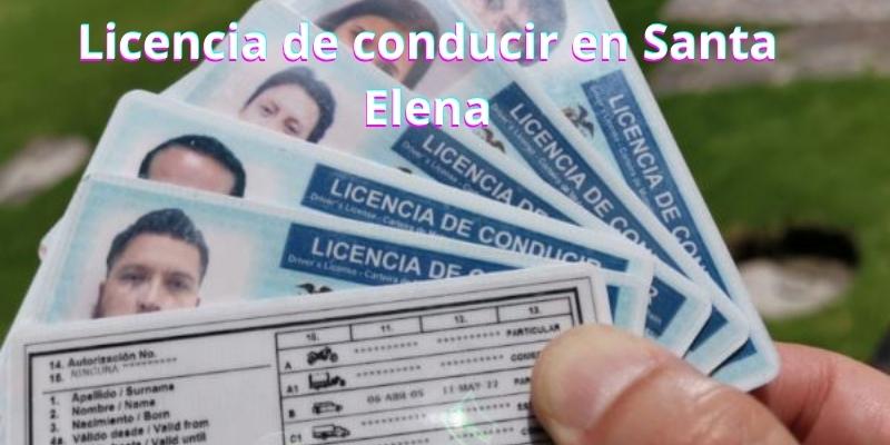 Licencia de conducir en Santa Elena