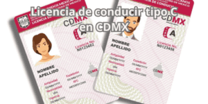 Licencia de conducir tipo C en CDMX
