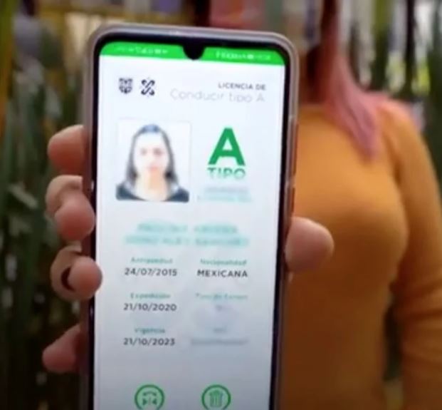 Licencia de conducir digital en México