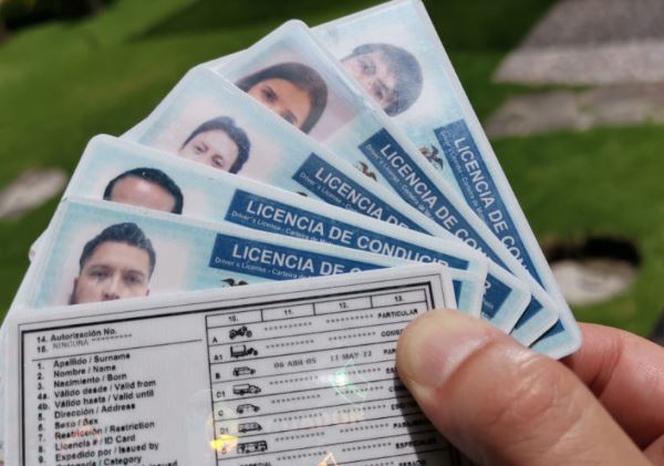 Licencia de conducir multas en Ecuador