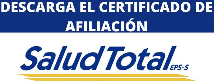 Certificado de Afiliación a Salud Total