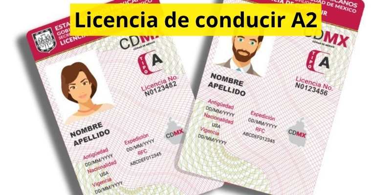Licencia de conducir A2