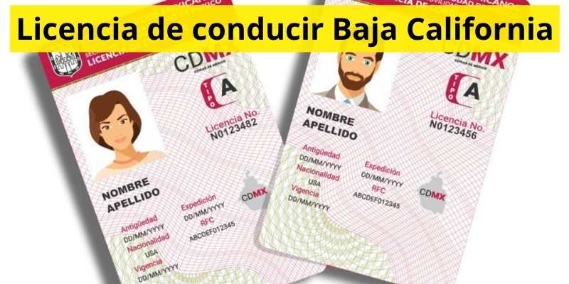 Licencia de conducir Baja California