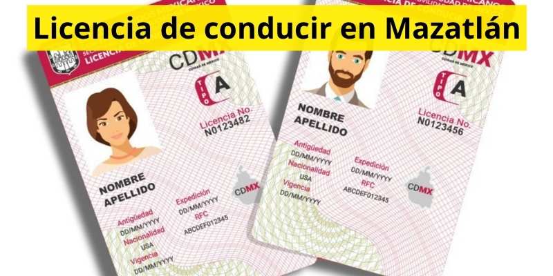 Licencia de conducir en Mazatlán