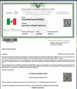 ¿Por qué no puedo descargar mi CURP?