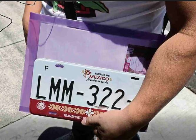 Multas en CDMX con placas del Estado de México