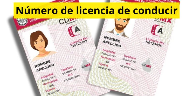 ¿Qué es el número de licencia de conducir?