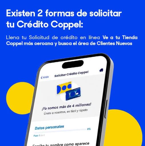 Qué necesito para sacar crédito en Coppel