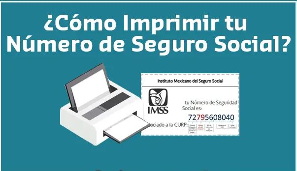 Cómo imprimir número de seguro social