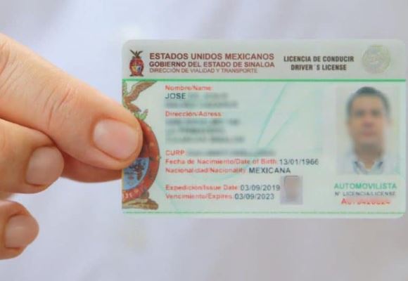Licencia de conducir digital en Sinaloa