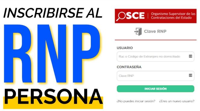 Cómo tramitar RNP en Perú
