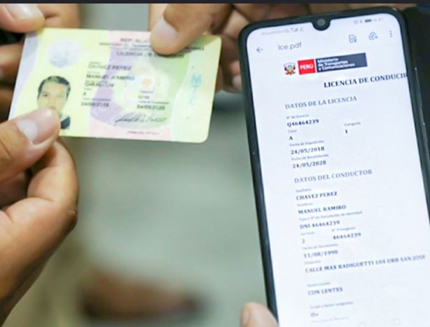 Cómo tramitar brevete electrónico en Perú
