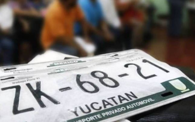 Reemplacamiento en Yucatán