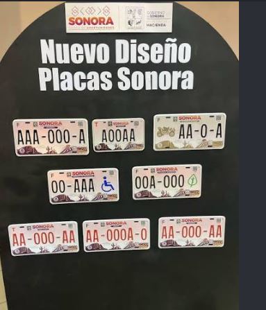 reemplacamiento en Sonora