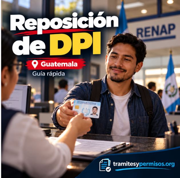 Requisitos para reposición de DPI en Guatemala 2026