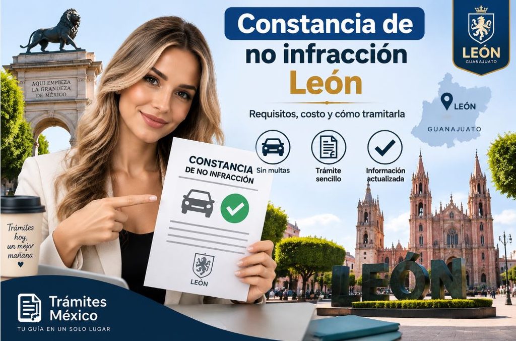 Constancia de no infracción León 2026