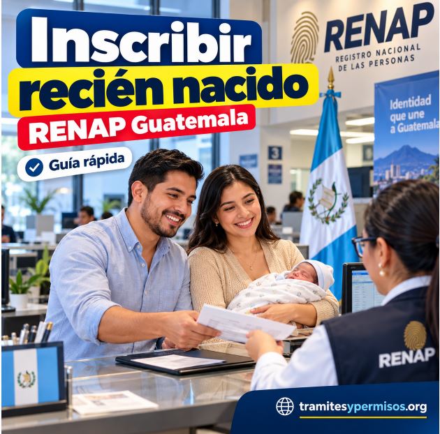 Requisitos para inscribir a un recién nacido en RENAP Guatemala 2026