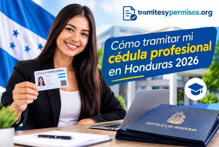 Cómo tramitar mi cédula profesional en Honduras 2026
