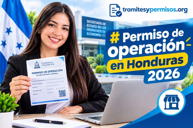 Permiso de operación en Honduras 2026