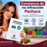 Constancia de no infracción Pachuca 2026: requisitos, costo y trámite paso a paso