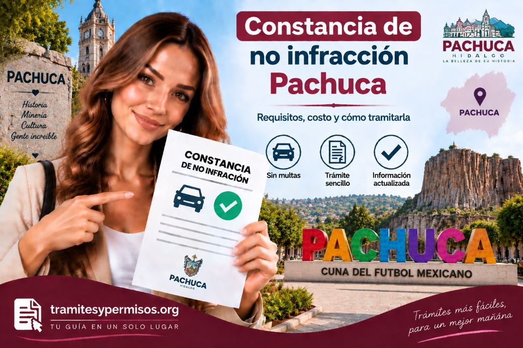 Constancia de no infracción Pachuca 2026
