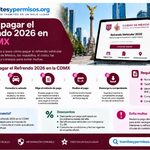 Pagar refrendo 2026 Edomex: requisitos, pasos y cómo hacerlo en línea