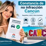 Constancia de no infracción Cancún 2026: requisitos y trámite completo