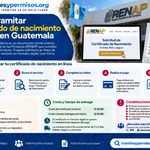 Cómo tramitar certificado de nacimiento en línea en Guatemala 2026: requisitos y pasos para obtenerlo