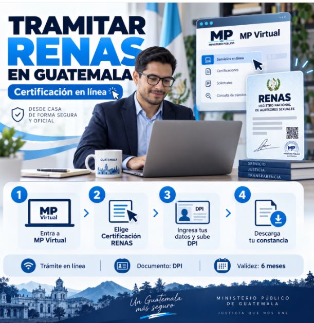 Cómo tramitar RENAS en Guatemala 2026
