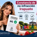 Constancia de no infracción Irapuato 2026: requisitos y trámite completo