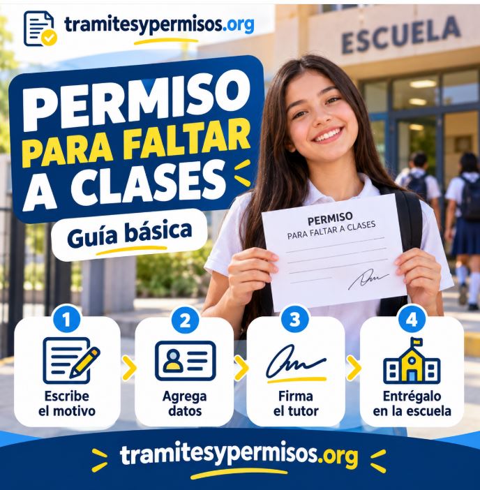 Permiso para faltar a clases Guatemala 2026