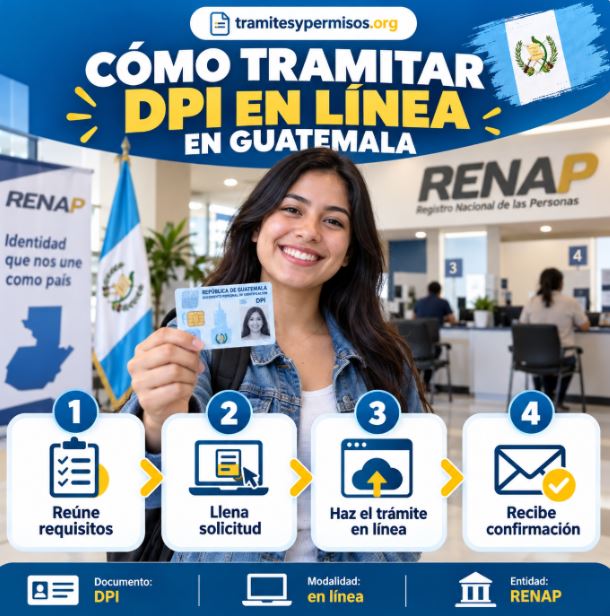 Cómo tramitar DPI en línea en Guatemala 2026