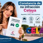 Constancia de no infracción Celaya 2026: requisitos, costo y trámite paso a paso