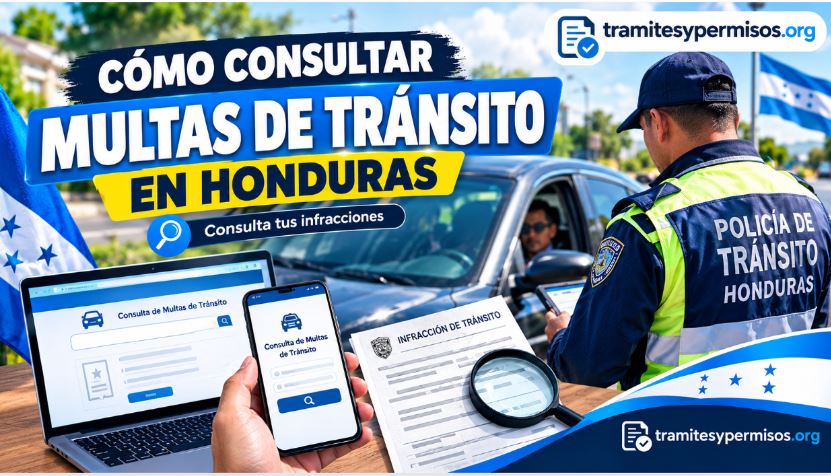 Cómo consultar multas de tránsito en Honduras 2026